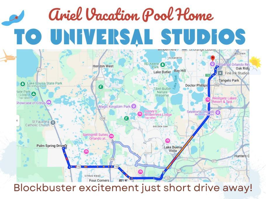Ariel Private Pool Home Wspa Orlando Exterior foto